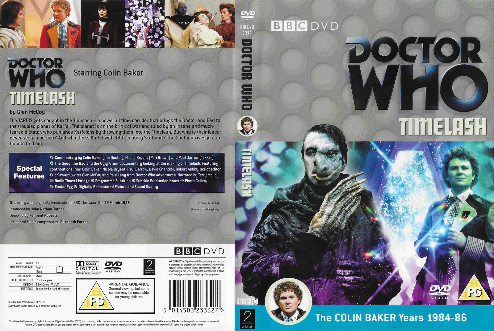 Back cover of BBCDVD 2333